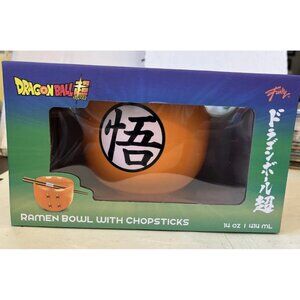 Dragon Ball Super Ramen Bowl & Chopsticks Set – New in Box Anime Manga